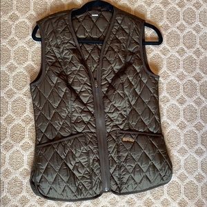 Barbour vest diamond quilted
